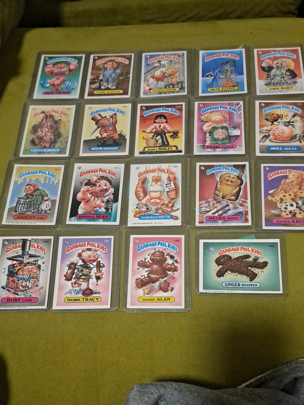 Nostalgia at its best a lot of 19 garbage Pail kids